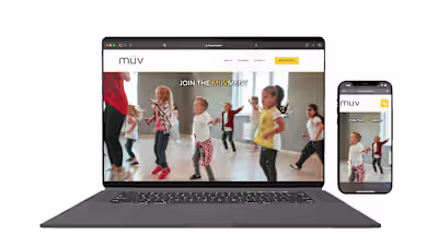 MÜV Creative Productions Web Design