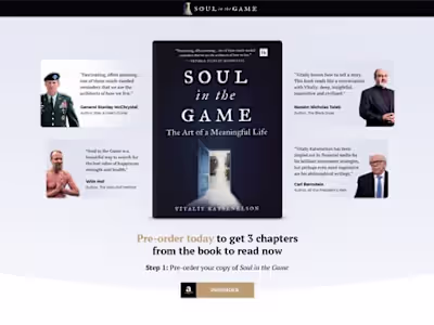 Book Landing Page