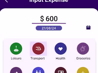 Expense Tracker Mobile Application