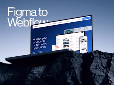 Figma to Webflow (SaaS)