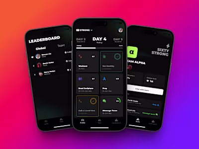 Sixty Strong - Habit Tracking