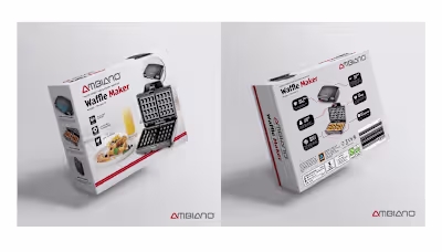 WAFFLE MAKER BOX DESIGN