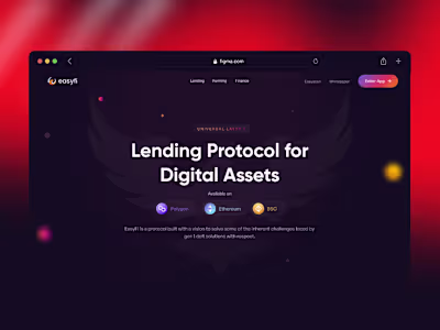 Easyfi Landing Page