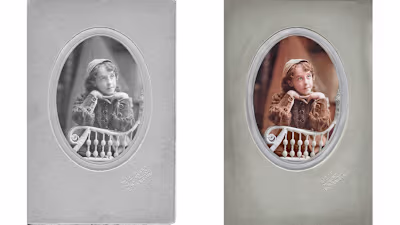 Restoring old photos- collection :: Behance