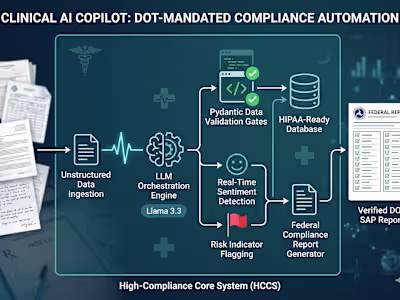 Clinical AI Copilot: DOT-Mandated Compliance Automation