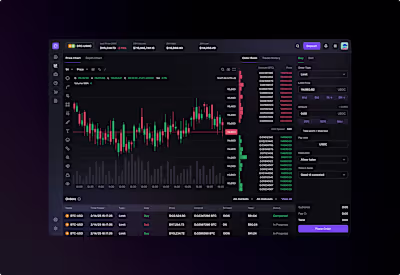 Web3 trading platform design