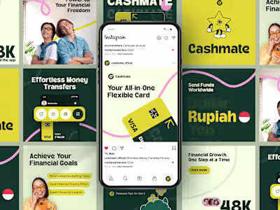 Social Media Marketing for Finance (CashMate)
