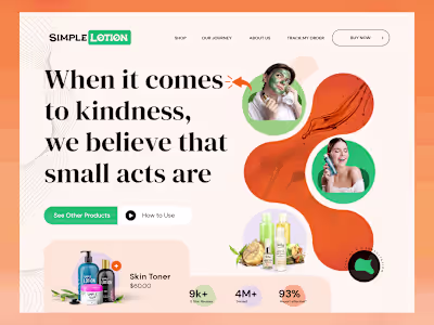 Beauty Cream Banner