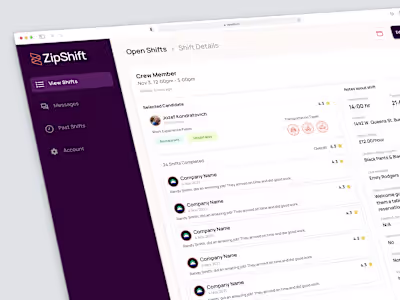 ZipShift: Developing the Future of Jobs on Demand in the UK