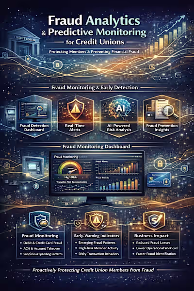 Fraud Analytics & Predictive Monitoring for Credit Unions