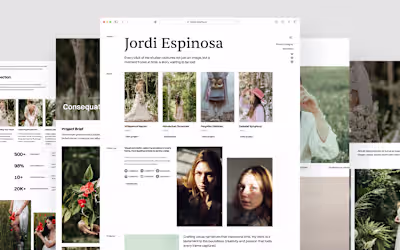 Senzill Portfolio