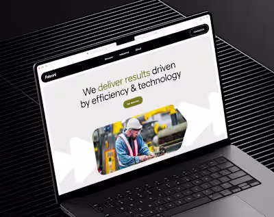Website UI/UX Design & Webflow Development for Consulting Agency