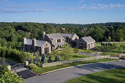 Modern Barn-Style Home Design in Armonk, NY