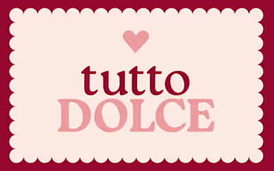 Tutto dolce - Bakery branding