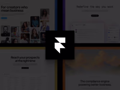 Framer Studio Projects