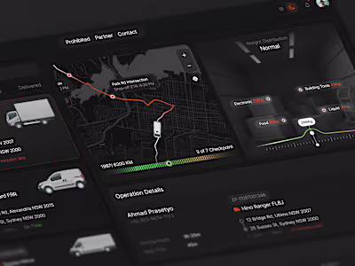 Swieft - Logistics Dashboard