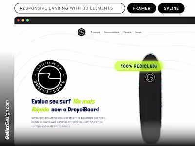 Dropeiboard - Surf simulator