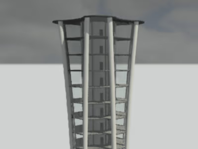 Skyscraper BIM Model