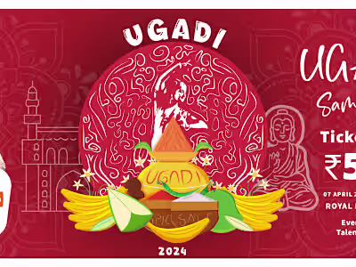 Ticket for Ugadi event