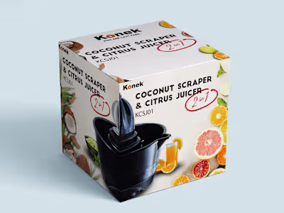 Konek - Product packaging & Advert
