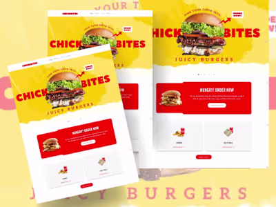 Chickbites Website Redesign