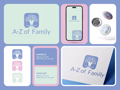 A to Z Family Logo & Branding