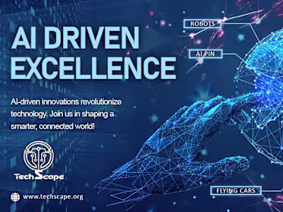 Futuristic Visuals for a Tech Company – Marketing