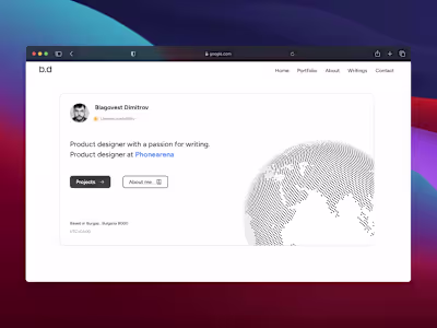 Personal Portfolio