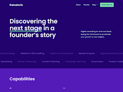Marino Franulovic - Website Design