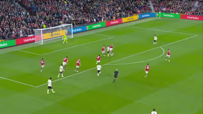 Old Trafford side pitch banner for Visit Malta