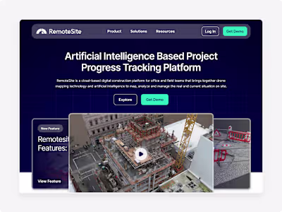 Remotesite Website Design + Framer Development