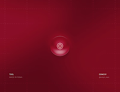 Clean and modern glassmorphic button designs with subtle dep...