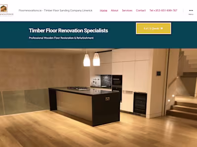 FloorRenovations.ie Site Design, SEO and Google Map Ranking
