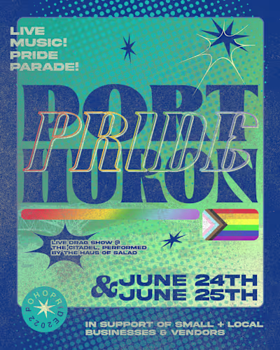 Port Huron Pride Flyer (Local Commission)