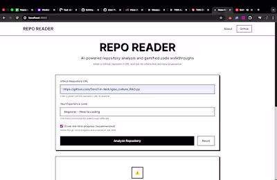Repo Reader - AI-Powered Repository Learning