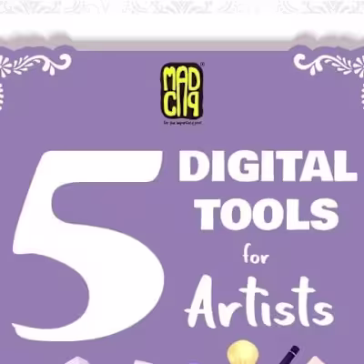 Instagram Carousel - 5 Digital tools for artists.