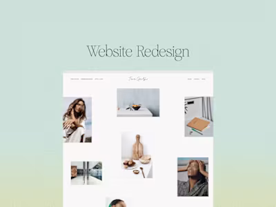 Tana Gandhi Website Redesign