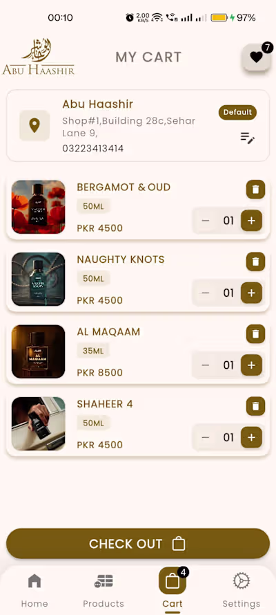 Abu Haashir Perfumes - Shopping