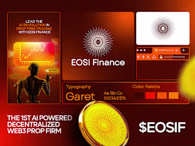 EOSIFinance Brand Identity Design