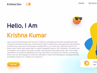 My Personal Portfolio