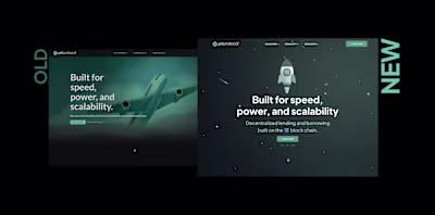 Jet Protocol Landing Page Redesign