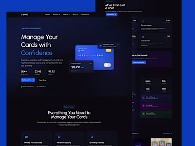 Create a simple landing page. I think for me, simplicity doe...