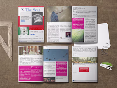 Seer Monthly Magazine on Behance