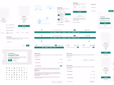 Design System for the B2B/B2C commerce (Salesforce)