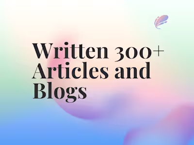 Diverse Blog and Article Writing