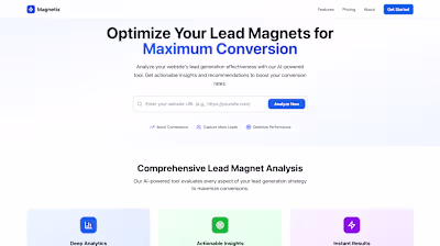 Magnetix - AI-Powered Lead Scoring Tool Development