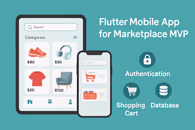 Flutter Mobile App for Marketplace MVP
