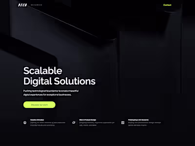 MetaWear - Agency website