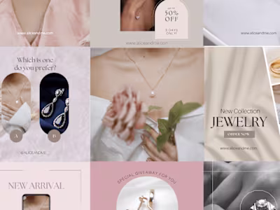 Feed Design for Alice & me
