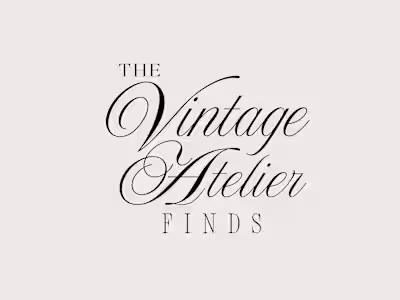 Logo Design: The Vintage Atelier Finds